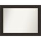 Accent Bronze Non-Beveled Custom Framed Bathroom Vanity Wall Mirror